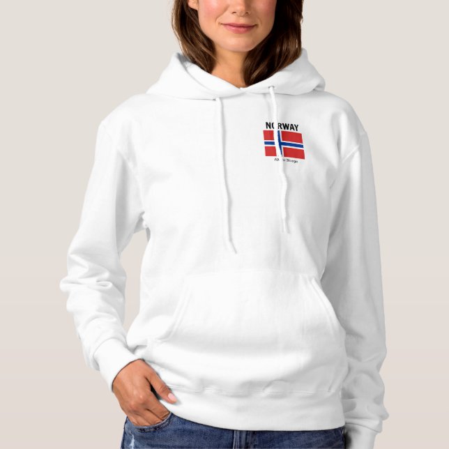 Flagga av Norge T Shirt (Framsida)