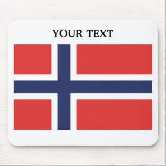 Flagga av norgen musmatta