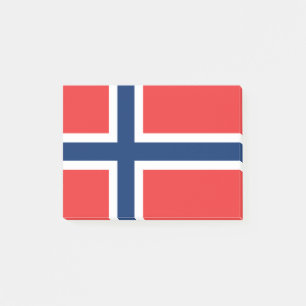 Flagga av Norgen Post-it® Notes Post-it Block