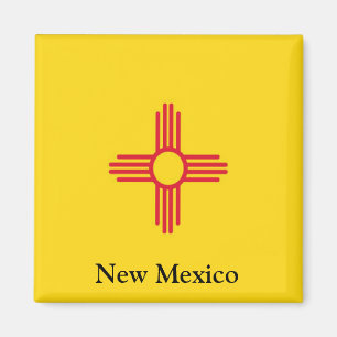 Flagga av nytt - mexico magnet