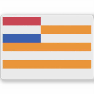 Flagga av Orange Free State, Afrika Klistermärken
