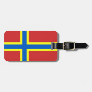 Flagga av Orkney Luggage Tag Bagagebricka
