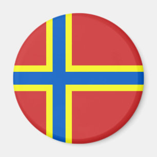 Flagga av Orkney Magnet