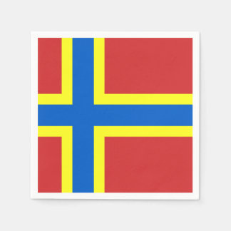 Flagga av Orkney Papper Napkins Pappersservett