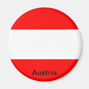 Flagga av Österrike Magnet