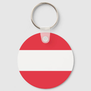 Flagga av Österrikes nyckelkedja Nyckelring