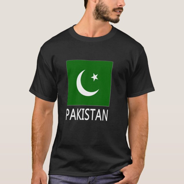 Flagga av Pakistan T Shirt (Framsida)