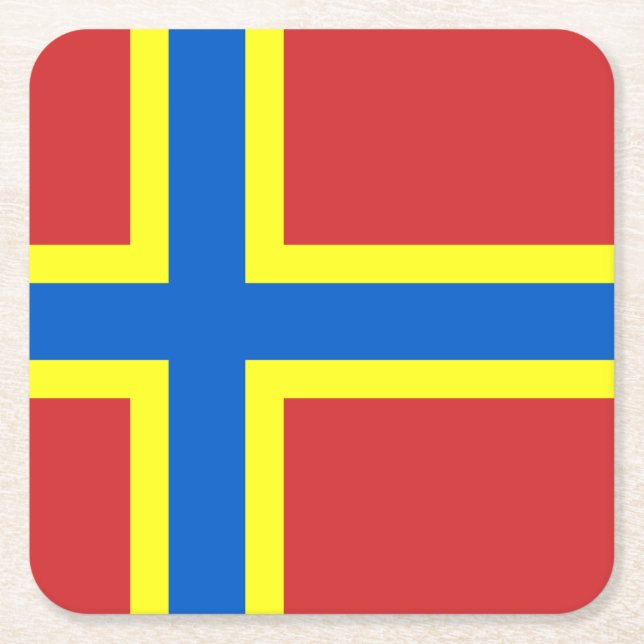 Flagga av Papper Underlägg på Orkney Square (Framsidan)