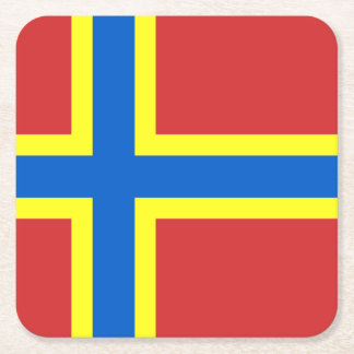 Flagga av Papper Underlägg på Orkney Square Kvadrat