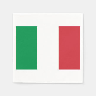 Flagga av Pappra blöjor av Italien Pappersservett