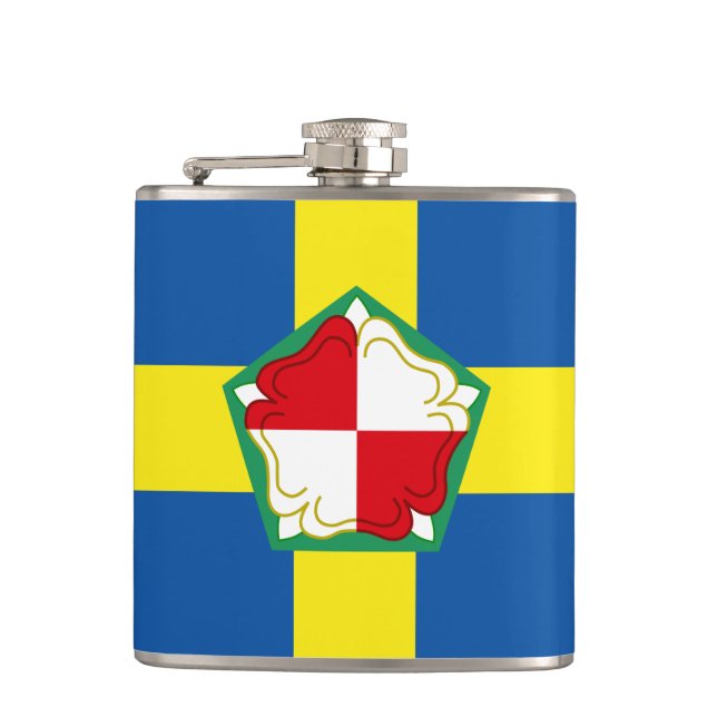 Flagga av Pembrokeshire Hip-kolv Fickplunta (Framsidan)
