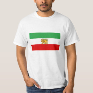 Flagga av Persien/Iran (1964-1980) - شیروخو T Shirt