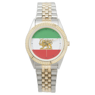Flagga av Persien/Iran (1964-1980) Armbandsur