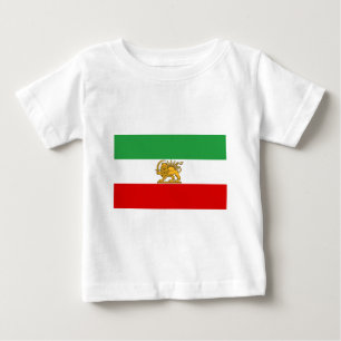 Flagga av Persien/Iran (1964-1980) Tee Shirt