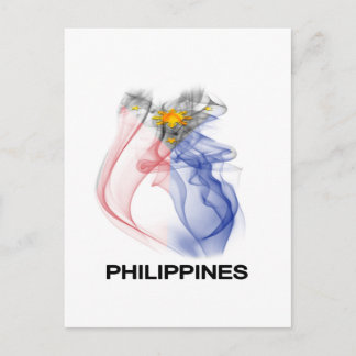 FLAGGA av PHILIPPIN Vykort