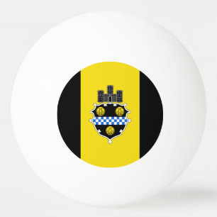 Flagga av Pittsburgh, Pennsylvania Pingisboll