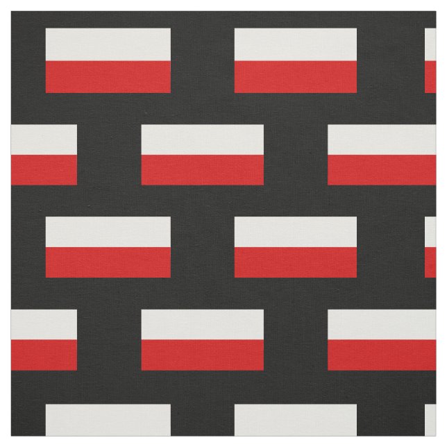 Flagga av Polen Tyg (Provkarta)