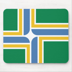 Flagga av Portland, Oregon Mouse Pad Musmatta