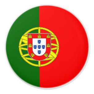 Flagga av Portugal den keramiska knoppen Knopp
