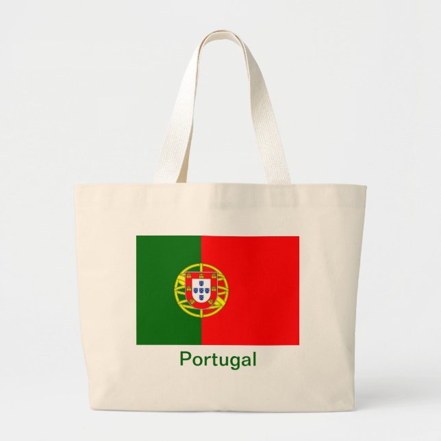 Flagga av Portugal Jumbo Tygkasse (Framsidan)