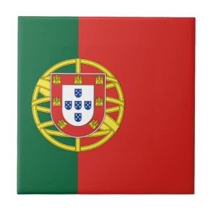 Flagga av Portugal Kakelplatta