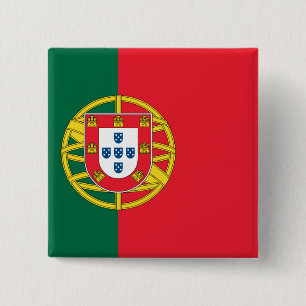 Flagga av Portugal Knapp