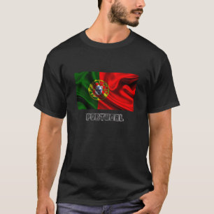 Flagga av Portugal, portugisisk flagga Tee Shirt