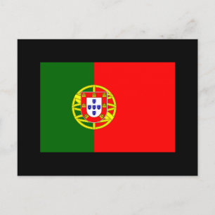 Flagga av Portugals vykort