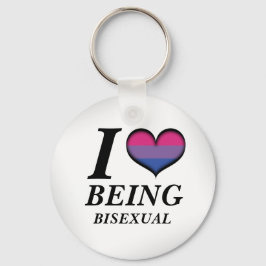 Flagga av Pride av Bisexual Design Nyckelring