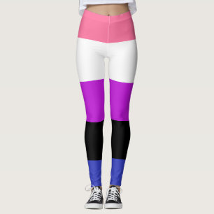 Flagga av Pride av genderfluid Leggings