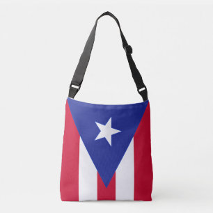 Flagga av Puerto Rico - Bandera de Puerto Rico Axelväska