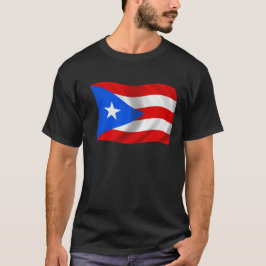 Flagga av Puerto Rico T Shirt