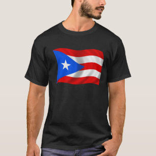 Flagga av Puerto Rico T Shirt