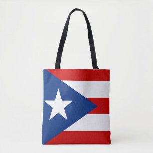 Flagga av Puerto Rico Tygkasse