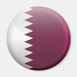 Flagga av Qatar Magnet