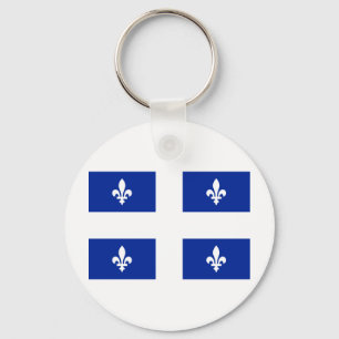 Flagga av Quebec Nyckelring