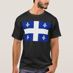 Flagga av Quebec T-shirt