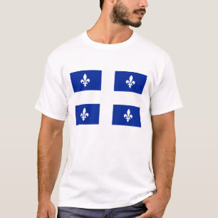 Flagga av Quebec Tee