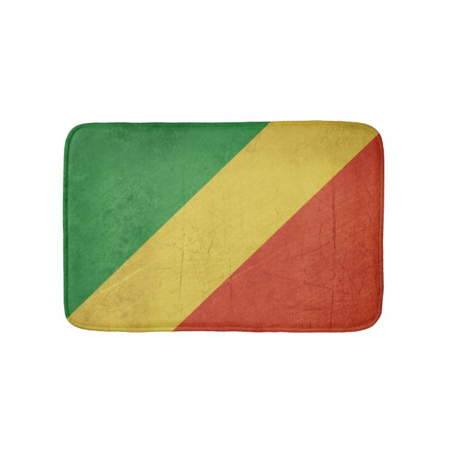 Flagga av Republic of the Congo Badrumsmatta (Framsidan)