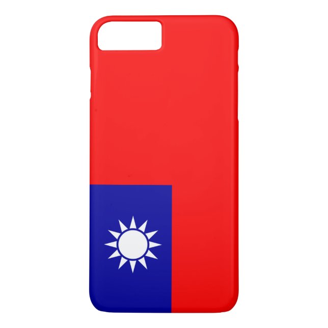 Flagga av Republicet of China Taiwan Case-Mate iPhone Skal (Baksida)