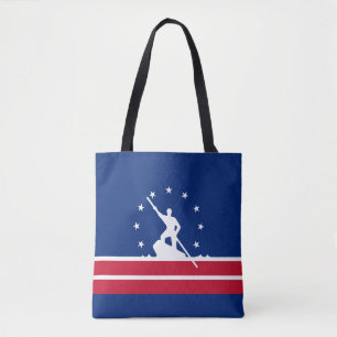 Flagga av Richmond, Virginia Tote Bag Tygkasse