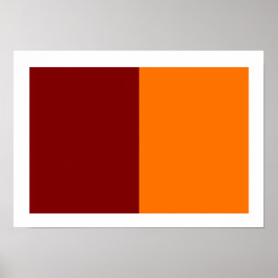Flagga av Rome Poster