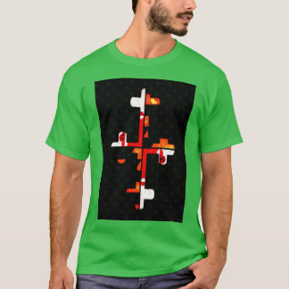 Flagga av Royalet Order of Maryland T Shirt