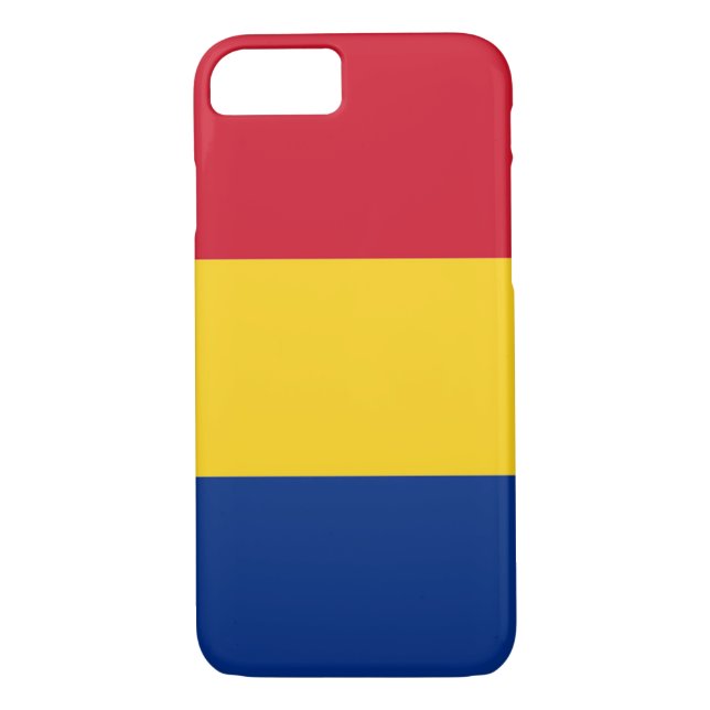 Flagga av Rumänien Case-Mate iPhone Skal (Baksida)
