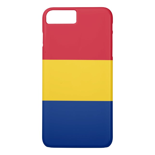 Flagga av Rumänien Case-Mate iPhone Skal (Baksida)
