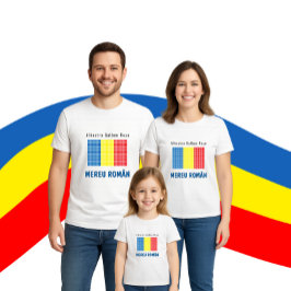 Flagga av Rumänien T Shirt