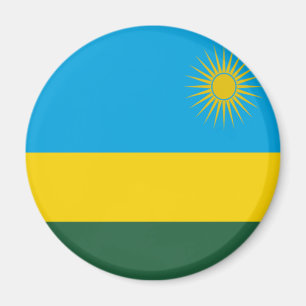 Flagga av Rwanda Magnet