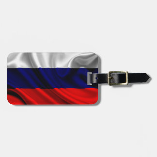 Flagga av Ryssland, rysk flagga Bagagebricka