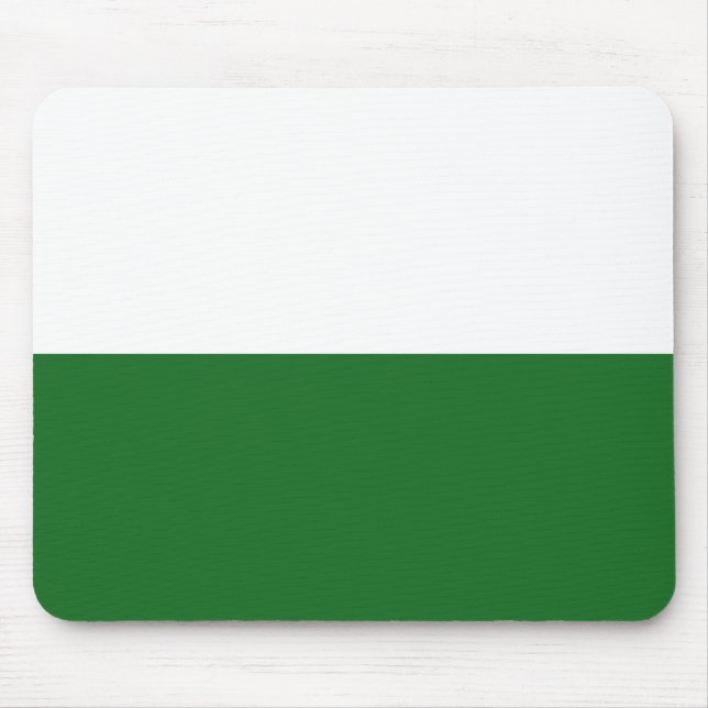 Flagga av Sachsen Mouse Pad Musmatta (Framsidan)