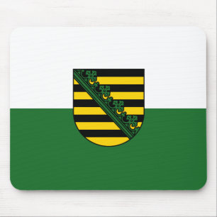 Flagga av Sachsen Mouse Pad Musmatta